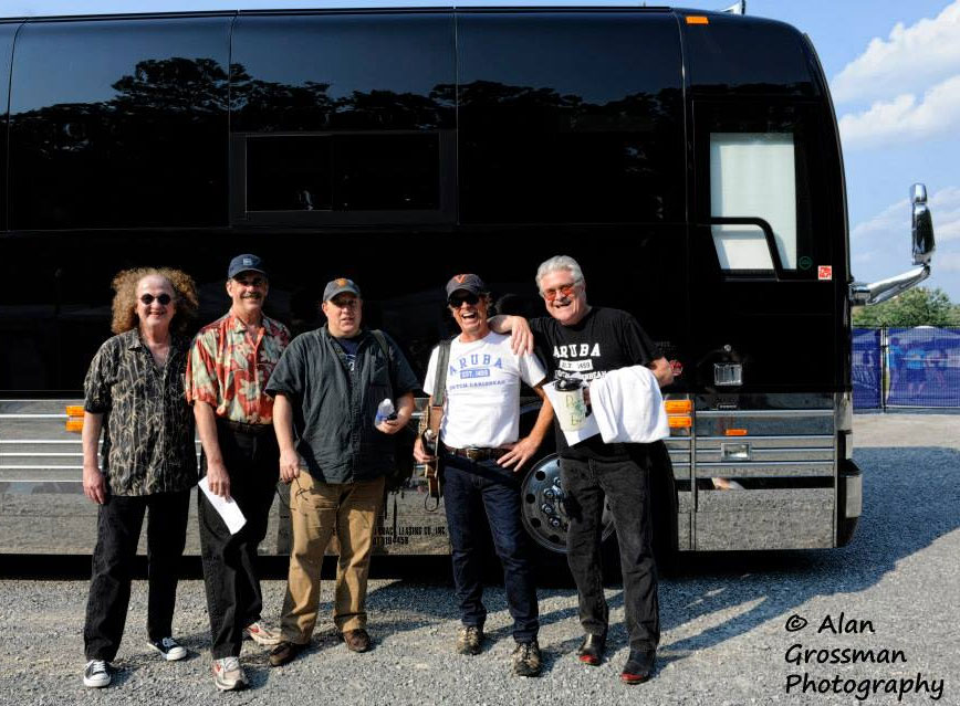 Skip Castro and the Tour Bus